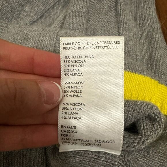 NWT by ANTHROPOLOGIE Arseneau Ribbed Sweater Dress Wool Alpaca Blend - Picture 12 of 14